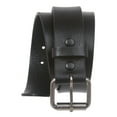 thumbnail image 2 of Snap On Plain Oil Tanned Top Grain Cowhide Vintage Retro Leather Belt, 2 of 2