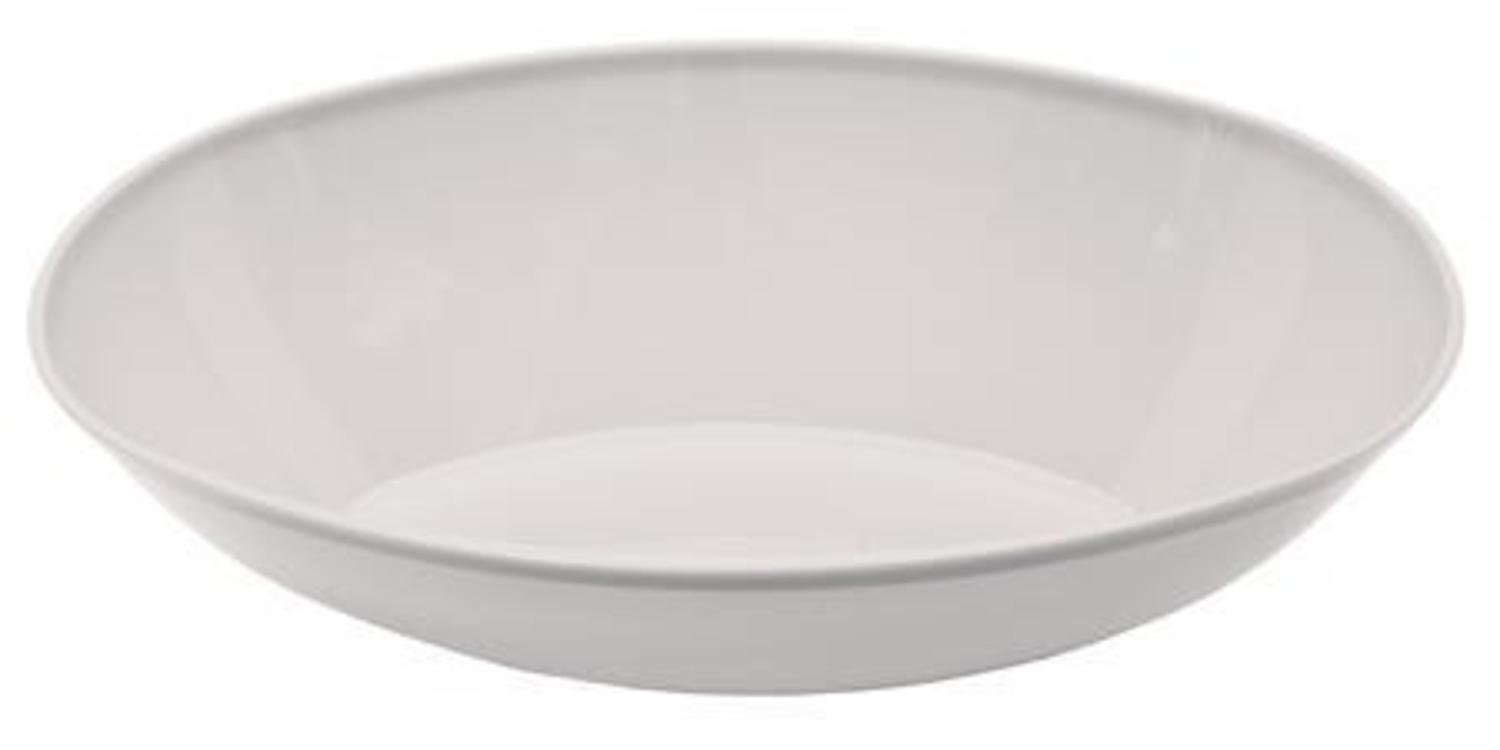 Pack of 12 White Plastic 12" Large Oval Serving Bowl