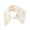 Apricot, variant on Adjustable Decorative Collar Embroidered Pearls Victorian Inspired Polyester Detachable Neckwear For Dresses