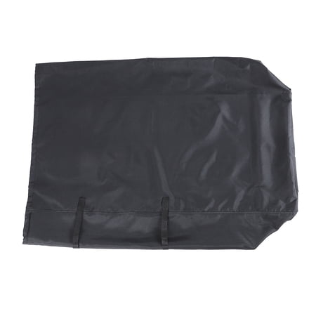 HEANUJJ Black Oxford Cloth Stroller Storage Bag Set - Travel Organizer for Stroller Convenient and Practical Storage Solution