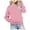 Pink, variant on larppty Girls Crewneck Sweatshirt Long Sleeve Pullover Tops Drop Shoulder Sweatshirts (9-10 Years,Red)