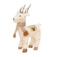 thumbnail image 2 of Simulation Christmas Reindeer, Stuffed Animal Cuddly Decorative Longhair Deer Doll Plush Elk for Office Decor Festivals Gifts Holidays , StyleD StyleE, 2 of 7
