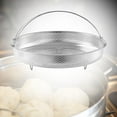 thumbnail image 6 of Fiocias Stainless Steel Steamer Basket for Pan and Pot Kitchenware Round Mesh Net Veggie S Outer Handle, 6 of 9