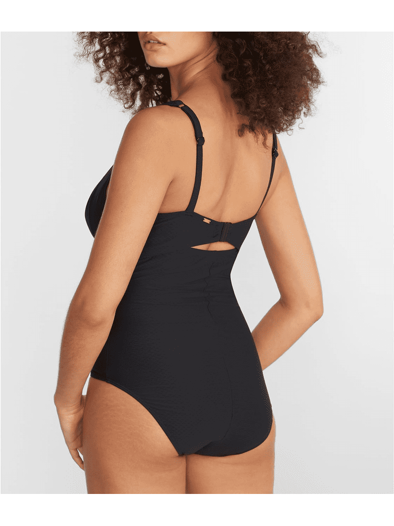 Panache BLACK Marianna Balconette One Piece Swimsuit, US 34G, UK