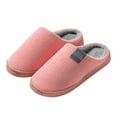 thumbnail image 3 of Gvdentm Woman's Slippers Indoor Women's Slip on Fuzzy House Slippers Slippers for Men Outdoor(Pink,6), 3 of 9