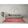 thumbnail image 3 of Ahgly Company Indoor Rectangle Medallion Red Traditional Area Rugs, 8' x 10', 3 of 4