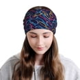 thumbnail image 6 of Disketp Multicolor Bowling Slouchy Beanie Hip-Hop Soft Lightweight Running Beanie Adult Hats Chemo Cap for Men Women, 6 of 8