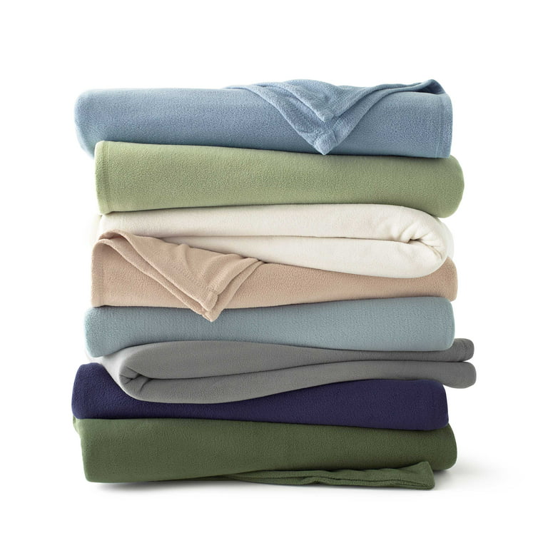 Martex Fleece Blanket Twin Size - Fleece Bed Blanket - All Season
