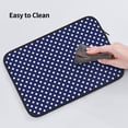 thumbnail image 5 of Deep Blue And White Dots Neoprene Sleeve Pouch Case Bag for 13" - 15" Inch Laptop Computer, 5 of 7