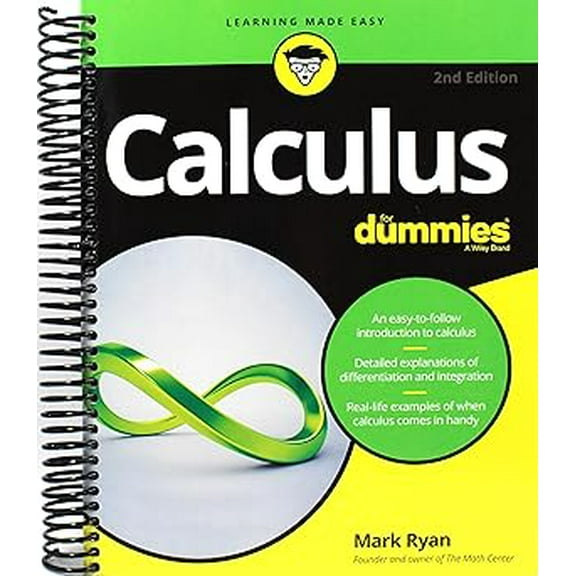 For Dummies (Lifestyle) Calculus for Dummies, (Spiral Bound)