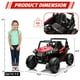 thumbnail image 5 of Yeshouse 12V niños montar en coche UTV, eléctrico camión todo terreno, montar en camión con Control remoto, luces Led, suspensión de primavera durante 3-8 años, 5 of 7
