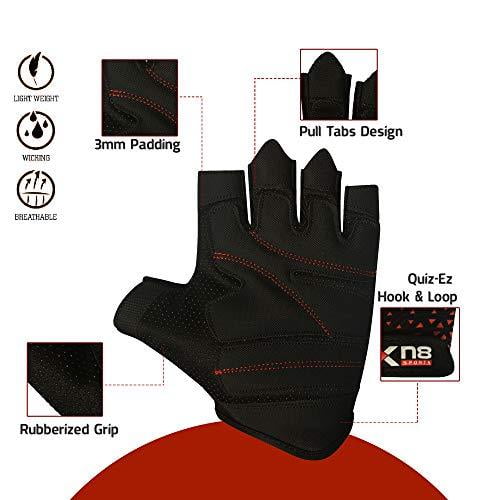 XN8 Weight Lifting Gym Gloves Training Fitness Exercise Workout Bodybuilding US 