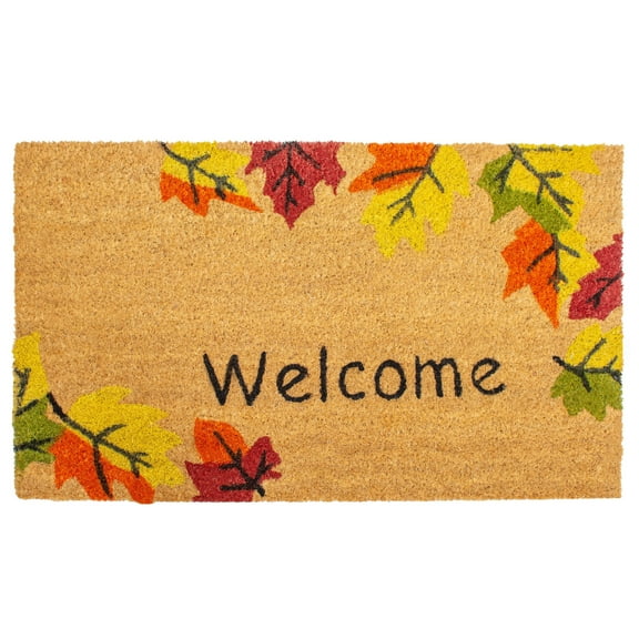Calloway Mills 120942436 24 x 36 in. Autumn Breeze Rectangular Doormat, Multi Color