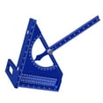 thumbnail image 3 of DYNWAVECA Règle de Mesure Carrée 3D Multi-Angle pour Menuiserie Outil de Mesure pour Bureau Amateurs Bleu, 3 of 9