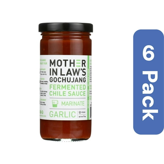 Mother-in-Law's Fermented Chile Gochujang Sauce 9 oz (Pack of 6)
