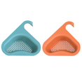 thumbnail image 3 of Flash Deals! Huayishang Kitchen Drain Rack, Kitchen Essentials Clearance Sale 2 Pcs Kitchen Sink Organizer, Sink Filter Tray Sink Shelf Triangular Sink Strainer, Basket Storage Rack For, 3 of 9