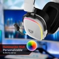 thumbnail image 3 of Audifonos Diadema Gamer BALAM RUSH AEON EXPERT HS1100 Inalambrico USB 2.4 GHz/BT 5.3 Microfono Desmontable Sonido 7.1 RGB blanco, 3 of 6