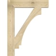 thumbnail image 3 of Ekena Millwork 6"W x 34"D x 46"H Imperial Block Rough Sawn Bracket, Douglas Fir, 3 of 4