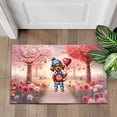 thumbnail image 4 of Happy Valentine’s Day Adorable Rhodesian Ridgeback Puppy Holding Heart Balloon Doormat Ridgebacks Dog Lover Gifts Indoor Outdoor Welcome Mat - 00030, 4 of 5