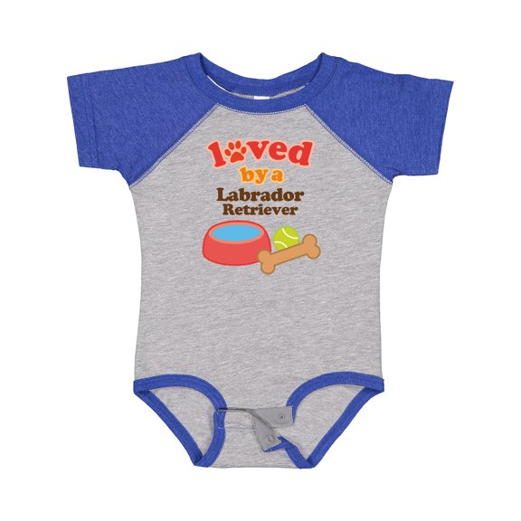 Inktastic Labrador Retriever Loved by a Boys or Girls Baby Bodysuit