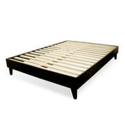 Wood Bed Frame - 100% North American Pine - Solid Mattress Platform Foundation