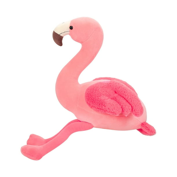 suave peluche de flamenco en color rosa Walmart en linea
