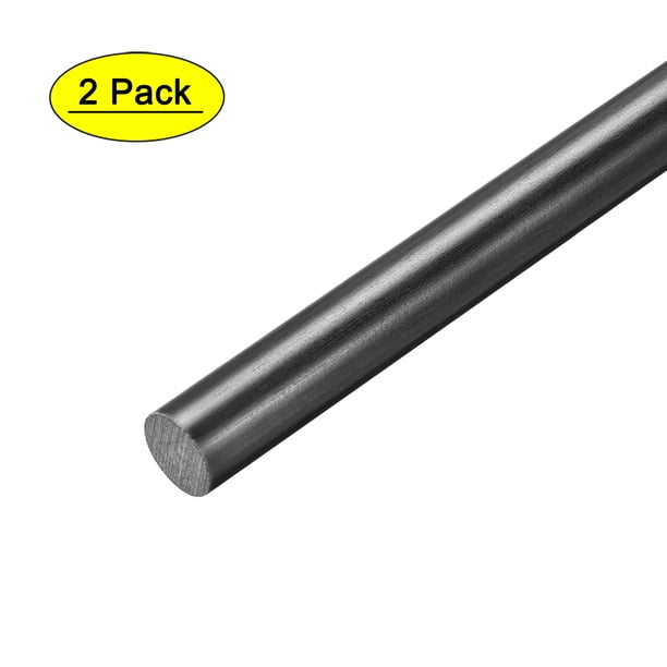 Varilla Redonda de Plástico, 5/8" Diámetro 20" Longitud, Varilla Redonda de FRP Fibra de Vidrio, Barra de Plástico de Ingeniería 2 piezas