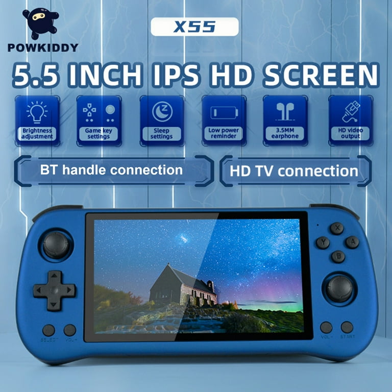 2025年 お歳暮・冬ギフト特集 Powkiddy PlayStation Portable Console, Game Handheld X55 その他