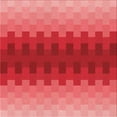 thumbnail image 1 of Ahgly Tapis d'Intérieur Lavable en Machine Carré Rouge, 4 Pieds Carré, 1 of 7