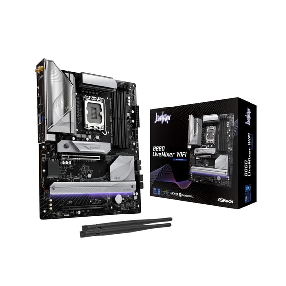Placa base ASRock B860 Live Mixer WiFi 6E DDR5 LGA1851