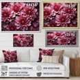 thumbnail image 4 of Designart "Mesmerizing Pink Mums II" Floral Floater Framed Wall Decor, 4 of 7