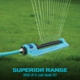 thumbnail image 4 of Aqua Joe 3 Pack Oscillating Sprinkler with Adjustable Spray, 3600 Square Foot Coverage, 4 of 6