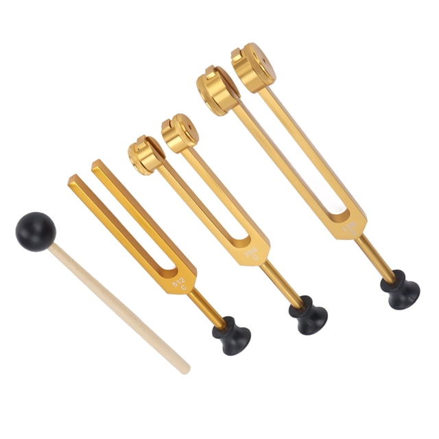 Juego De Diapasones De aleación De Aluminio, Juego De Diapasones De Yoga, Portátil 128 256 512 Hz Rendimiento Superior Resistente A La Corrosión Ideal Para Curar La Afinación