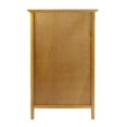 thumbnail image 2 of Maykoosh Rustic Refinement Filing Cabinet - 20"D x 18.75"W x 29"H, With 3 Small Utility Drawers, Honey Finish Wood Construction, Leg Base Type, 2 of 6