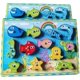 thumbnail image 3 of Rompecabezas educativo de madera con juego magnético de pesca y encaje, 3 of 5