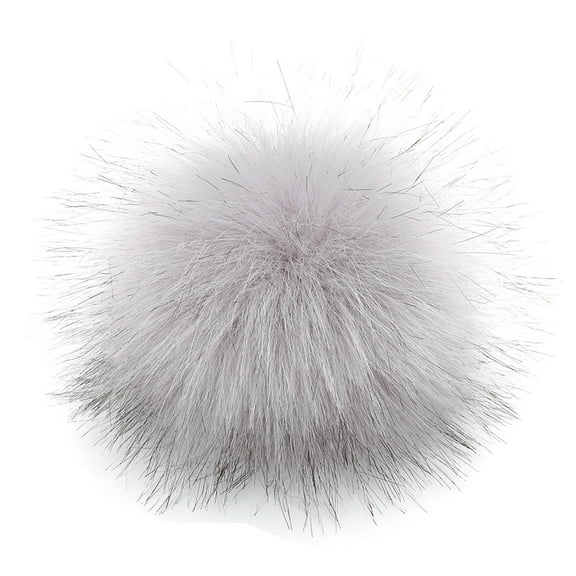 12cm Fake Fur Hair Fluffy Pompom Ball Pendant Hat Bag Shoes DIY Accessories