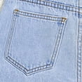 thumbnail image 5 of Tween Girls Denim Shorts Jeans Girls Embroidered Jeans Toddler Girl Summer Clothes Girl Shorts Size 12-13 Years, 5 of 5
