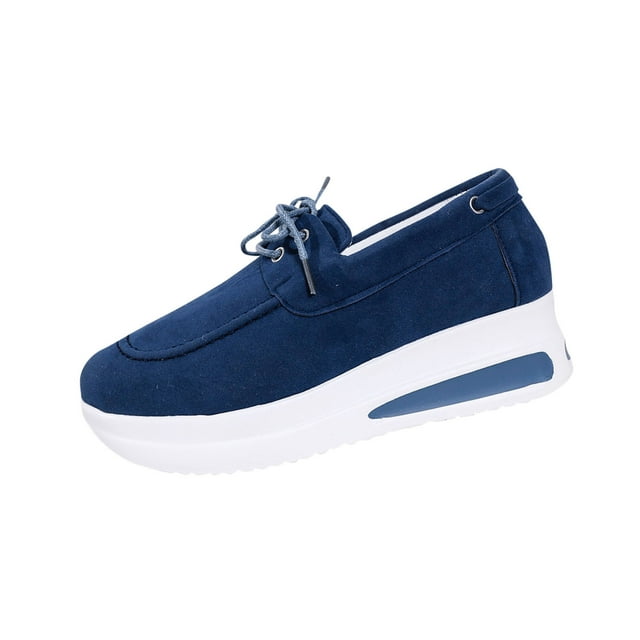 Zapatos para mujer, moda, informales, de punta redonda, cómodos, para correr, botas vaqueras.