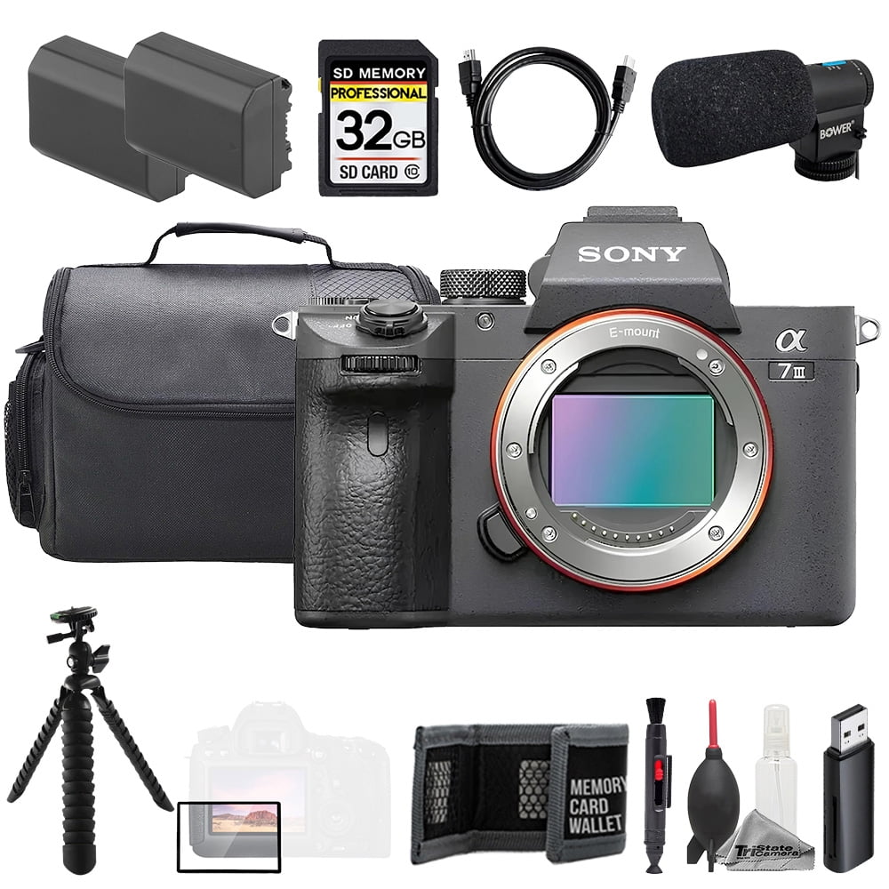 Sony Alpha ZV-E10 II Content Creators' Camera Body (Black) Bundle