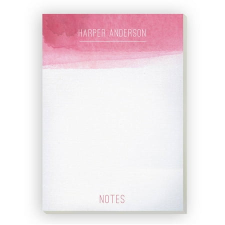 Aqua Tones Personalized Notepad