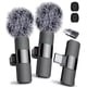 thumbnail image 1 of Micrófono inalámbrico Mini Mic Pro para iPhone, iPad, Android, micrófono Lavalier para grabación de vídeo, paquete de 2 micrófonos para iPhone, grabación nítida con USB-C para micrófono Podcast, ASMR,, 1 of 5