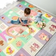 thumbnail image 7 of Sorbus Foldable Baby Play Mat, Kids Foam Mats for Floor with Travel Bag - Waterproof Foldable Play Mats for Babies, Infants, Toddlers, and Kids Playtime & Tummy Time - 78" x 70" x 0.4", 7 of 7