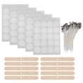 thumbnail image 1 of DIY Candle Kit, Multi Purpose Simple Operation DIY Candles Set  For Home For Art Crafts For Handicraft White Bottom Sticker, 1 of 8