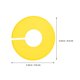 thumbnail image 2 of Luxshiny 20Ud Separadores De Tamaño Para Ropa En Racks Plástico Amarillo Circular Para Organización De Closet, 2 of 8