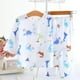 thumbnail image 4 of Ropa de dormir de algodón para bebés, niños y niñas, ropa de casa para niños de 1 a 11T, pijamas finos y ajustables, ropa de algodón para niños, lindo Jersey, 4 of 4