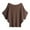 Coffee, variant on Essentials Women's Sweater Solid Knitted Long Sleeve Off Shoulder Ribbed Knit Lightweight Sweaters Army Green