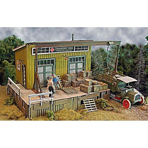 Bar Mills HO Scale Model Railroad Building/Structure Kit Cranberry