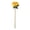 Yellow, variant on 1Pc 11.42" Artificial Yellow Berry Stem with Leaves, 4.33" Frosted Faux Berry Pick Spray Bouquet for Thanksgiving Fall Harvest Decor
