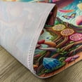 thumbnail image 4 of Ambesonne Psychedelic Place Mats Set of 4, Trippy View Colorful, Standard Size, Multicolor, 4 of 5