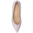 thumbnail image 4 of Journee Womens Pammie Slip On Pointed Toe Kitten Heel Pumps, Widths Available, 4 of 8